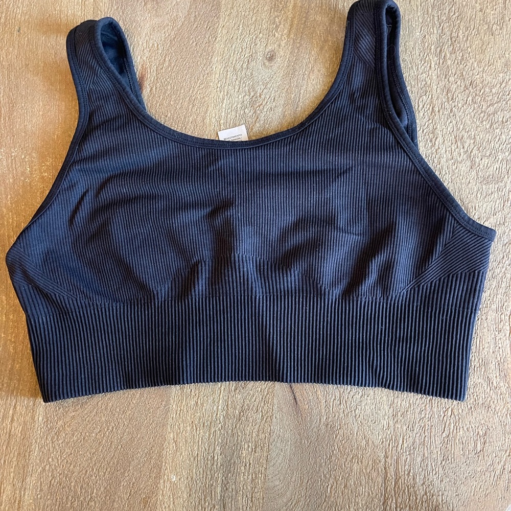 black bra
